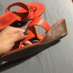 Tory Burch wedge sandles